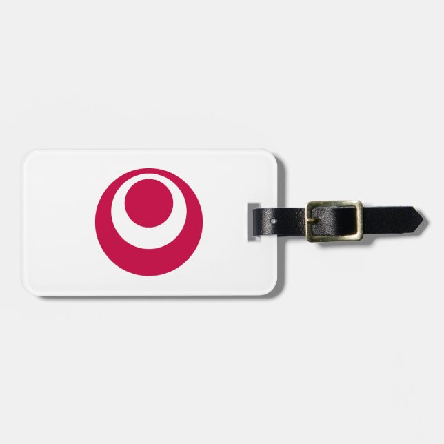 Flag of Okinawa Prefecture, Japan Luggage Tag (Front Horizontal)