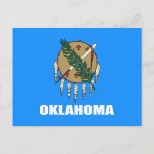 Flag of Oklahoma Postcard
