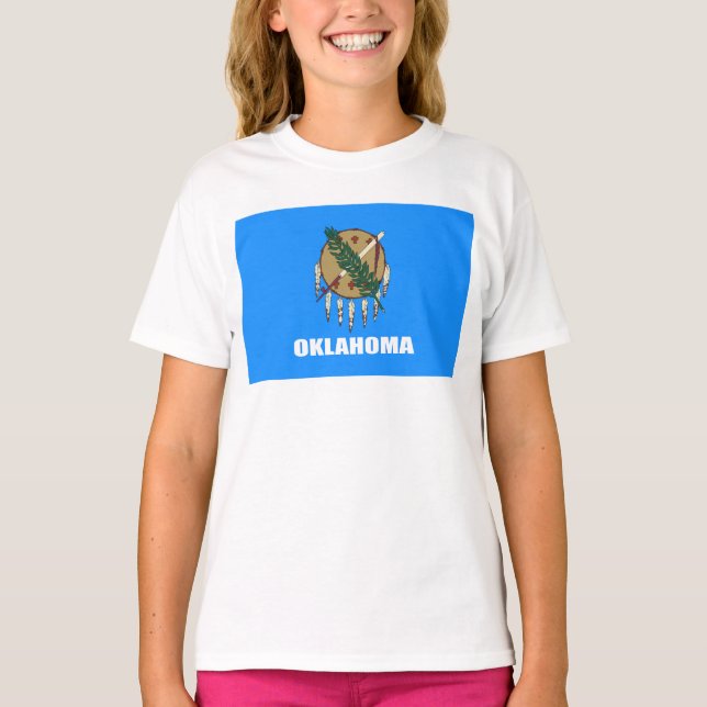 Flag of Oklahoma  T-Shirt (Front)