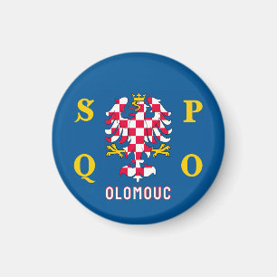 Flag of Olomouc Magnet