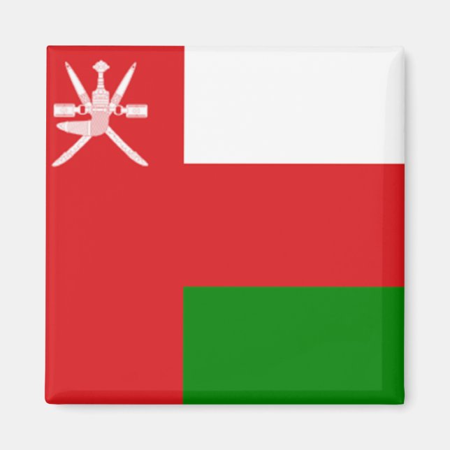 Flag of Oman Magnet (Front)