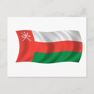 Flag of Oman Postcard