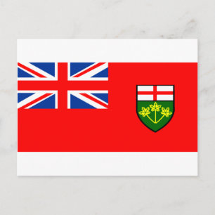 Flag of Ontario Postcard