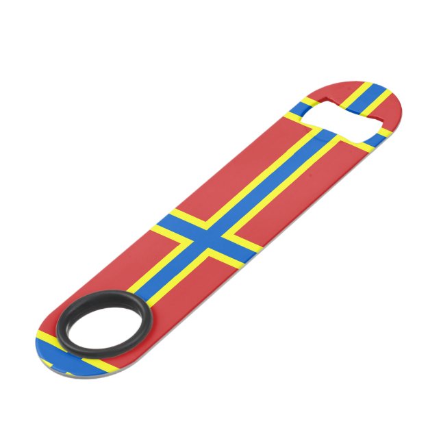 Flag of Orkney Bar Key (Front Angled)