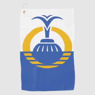  Flag of Orlando, Florida. Golf Towel