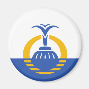 Flag of Orlando, Florida Magnet