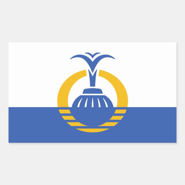  Flag of Orlando, Florida Sticker (Front)