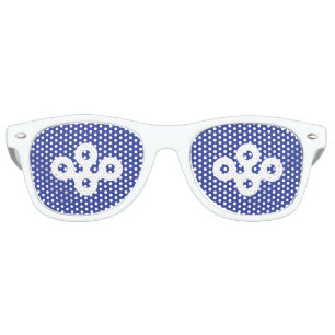 Flag of Osaka Prefecture, Japan Retro Sunglasses