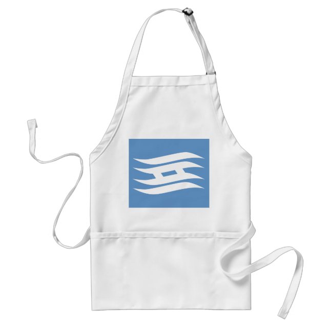 Flag of Osaka Prefecture, Japan Standard Apron (Front)