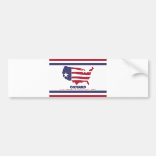 Flag of Oxnard (California) Bumper Sticker