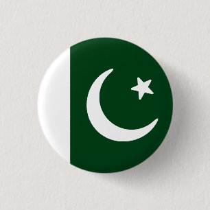 Flag of Pakistan 1 Inch Round Button
