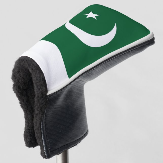 Flag of Pakistan Golf Head Cover (3/4 Front)