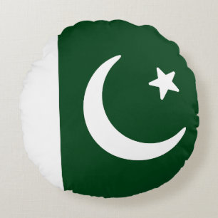 Flag of Pakistan Round Pillow