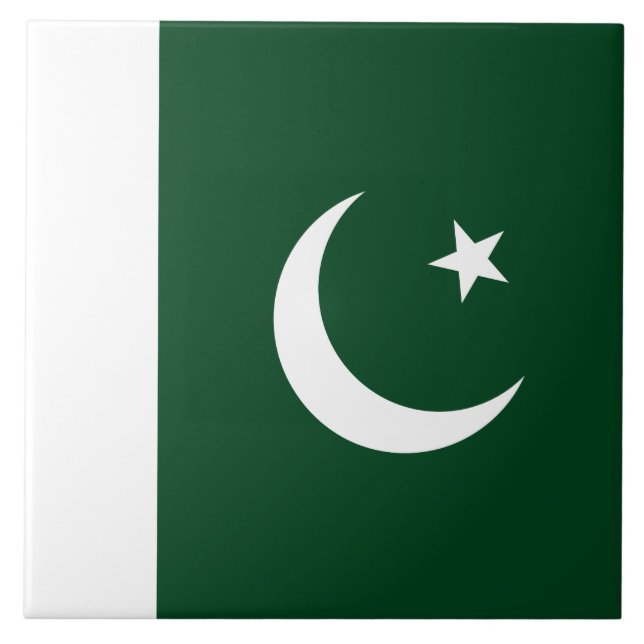 Flag of Pakistan Tile (Front)
