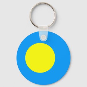 Flag of Palau Keychain
