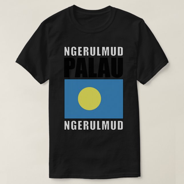 Flag of Palau T-Shirt (Design Front)