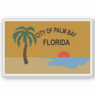 Flag of Palm Bay, Florida, USA