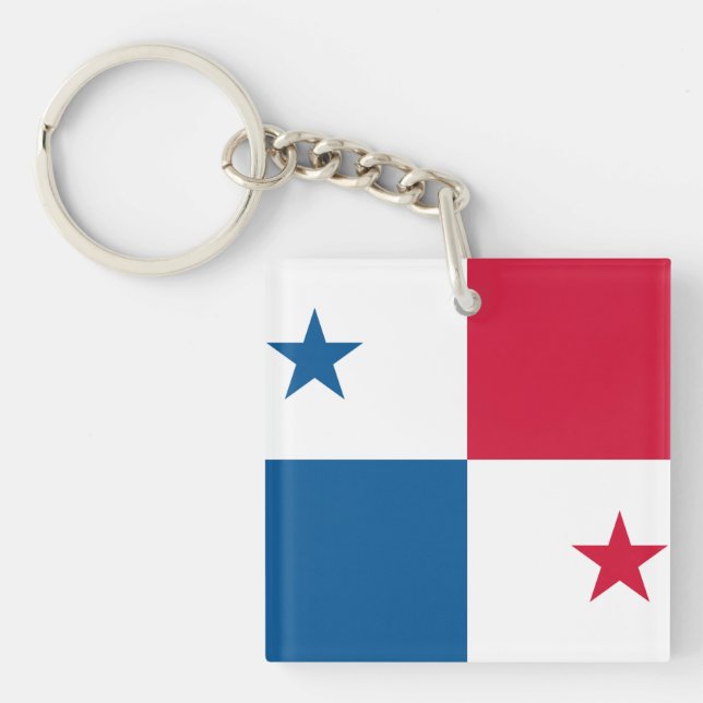 Flag of Panama  Keychain (Front)