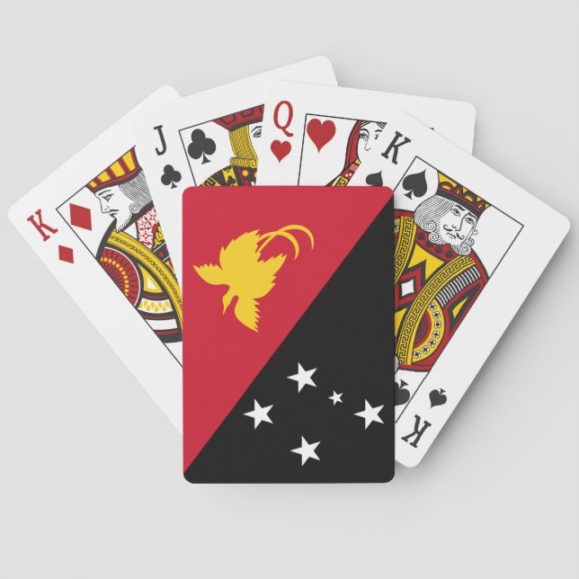 Flag of Papua New Guinea Playing Cards (Back)