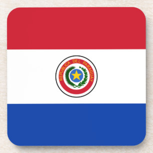 Flag of Paraguay Coaster
