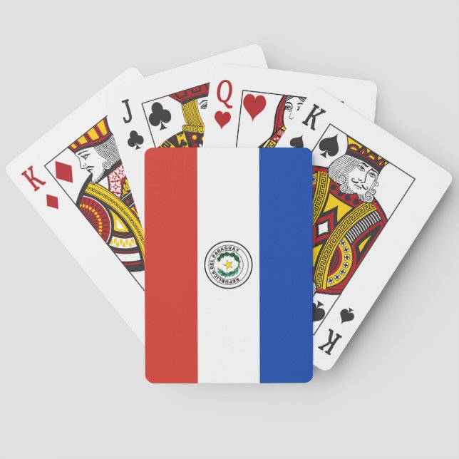 Flag of Paraguay Playing Cards (Back)