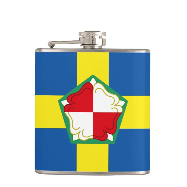 Flag of Pembrokeshire Hip Flask (Front)