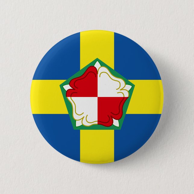 Flag of Pembrokeshire Pinback Button (Front)