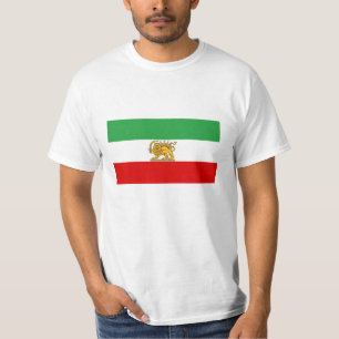 Flag of Persia / Iran (1964-1980) - شیر و خ T-Shirt