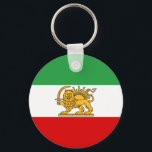 Flag of Persia / Iran (1964-1980) Keychain<br><div class="desc">Flag of Persia / Iran (1964-1980)</div>