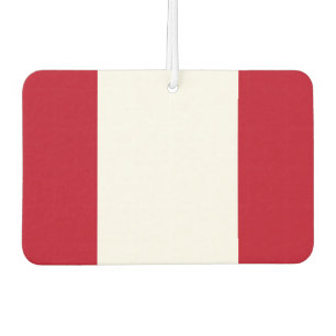 Flag of Peru Air Freshener