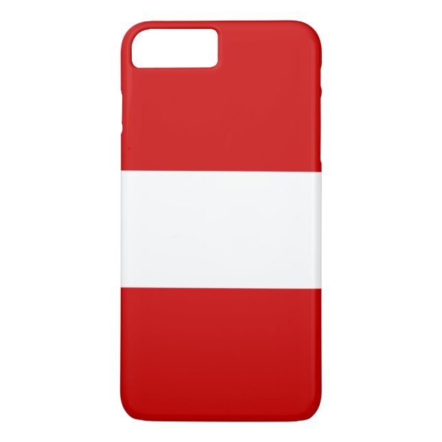 Flag of Peru Case-Mate iPhone Case (Back)