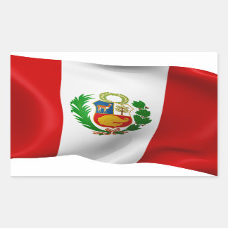 Flag of Peru Sticker