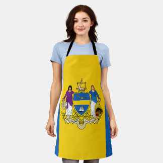 Flag of Philadelphia, Pennsylvania Apron