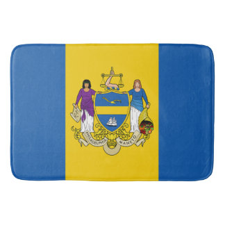 Flag of Philadelphia, Pennsylvania Bath Mat