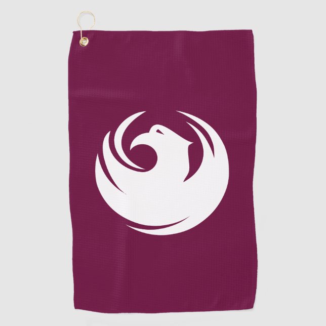 Flag of Phoenix, Arizona Golf Towel (Front)