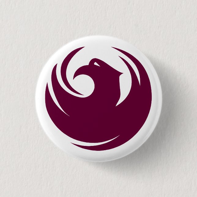 Flag of Phoenix city Arizona 1 Inch Round Button (Front)