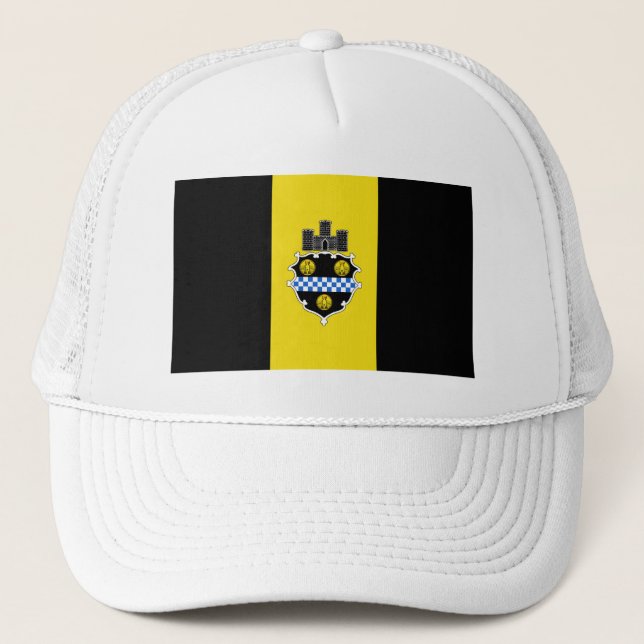 Flag of Pittsburgh, Pennsylvania Headsweats Hat (Front)