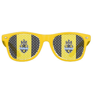 Flag of Pittsburgh, Pennsylvania Retro Sunglasses