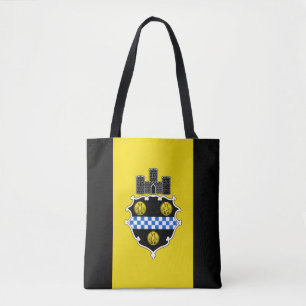 Flag of Pittsburgh, Pennsylvania Tote Bag