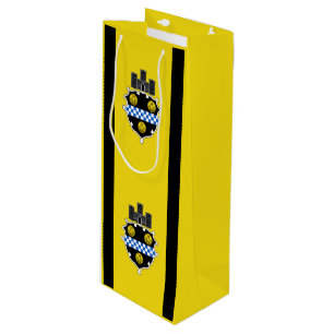 Flag of Pittsburgh, Pennsylvania Wine Gift Bag