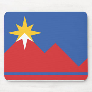 Flag of Pocatello, Idaho Mouse Pad