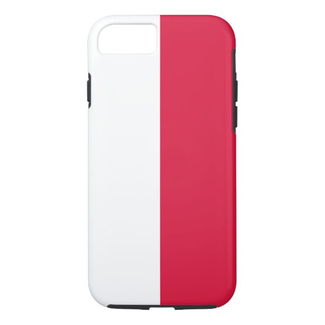 Flag of Poland Case-Mate iPhone Case (Back)