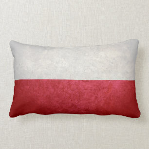 Flag of Poland Lumbar Pillow