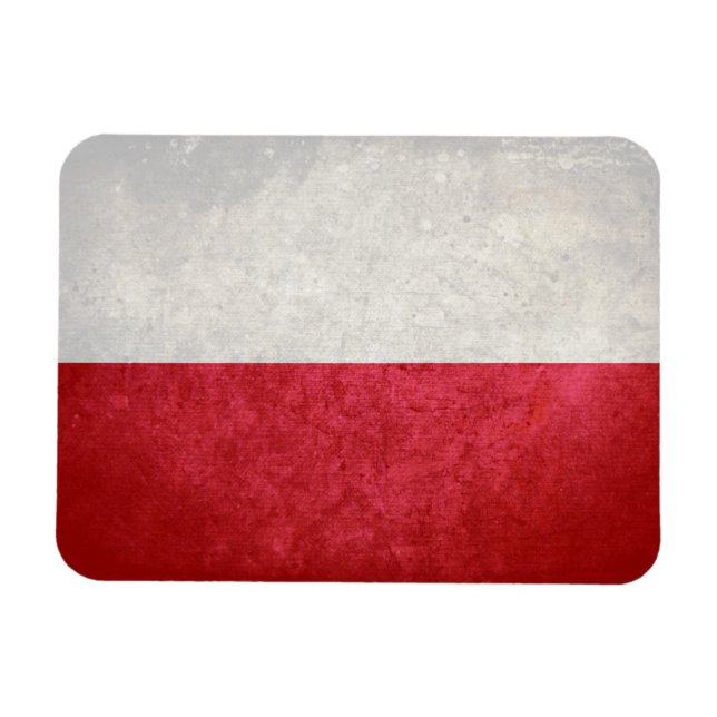Flag of Poland Magnet (Horizontal)