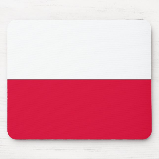 Flag of Poland Mouse Pad (Front)