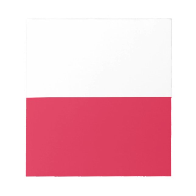 Flag of Poland Notepad (Front)