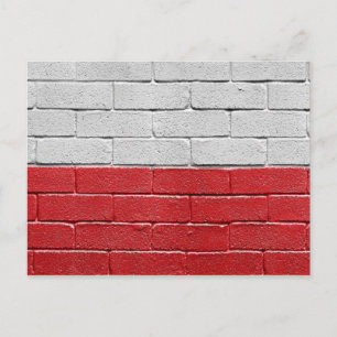 Flag of Poland Postcard
