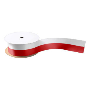 Flag of Poland Satin Ribbon
