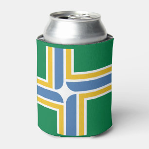 Flag of Portland, Oregon Can Cooler