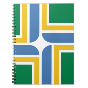 Flag of Portland, Oregon Notebook